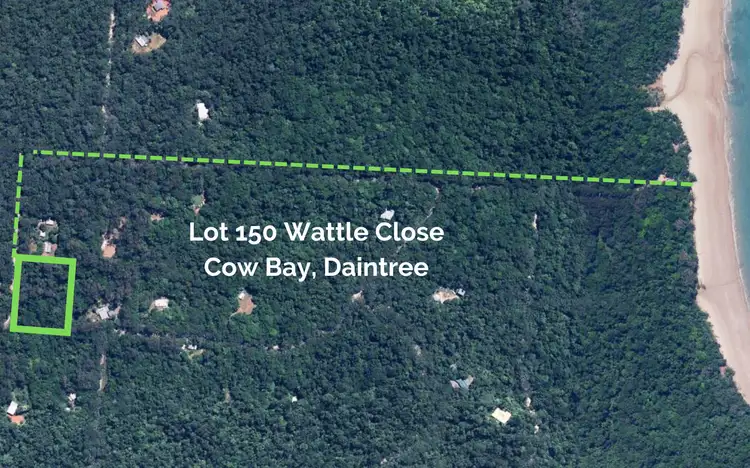Seventh view of Homely land listing, Lot 150 Wattle Close, Cow Bay, Daintree QLD 4873