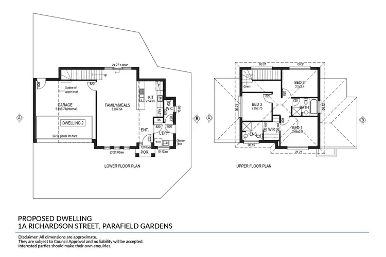 Third view of Homely land listing, 1A Richardson Street, Parafield Gardens SA 5107