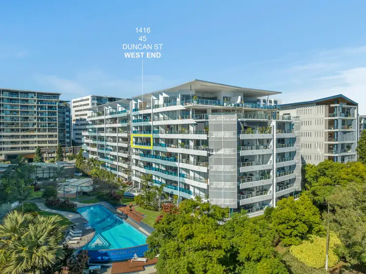 Third view of Homely apartment listing, 1416/45 Duncan Street, West End QLD 4101