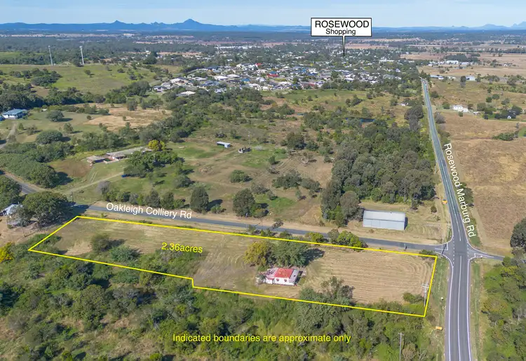 Main view of Homely rural property listing, 8 Oakleigh Colliery Road, Rosewood QLD 4340