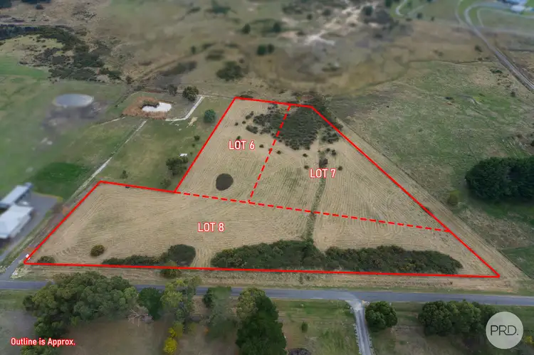 Second view of Homely land listing, LOT 6, 7 & 8 Carey's Road, Scarsdale VIC 3351