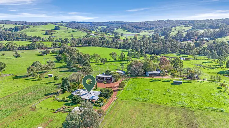 Main view of Homely rural property listing, 975 Donnybrook-Boyup Brook Road (Queenwood), Donnybrook WA 6239