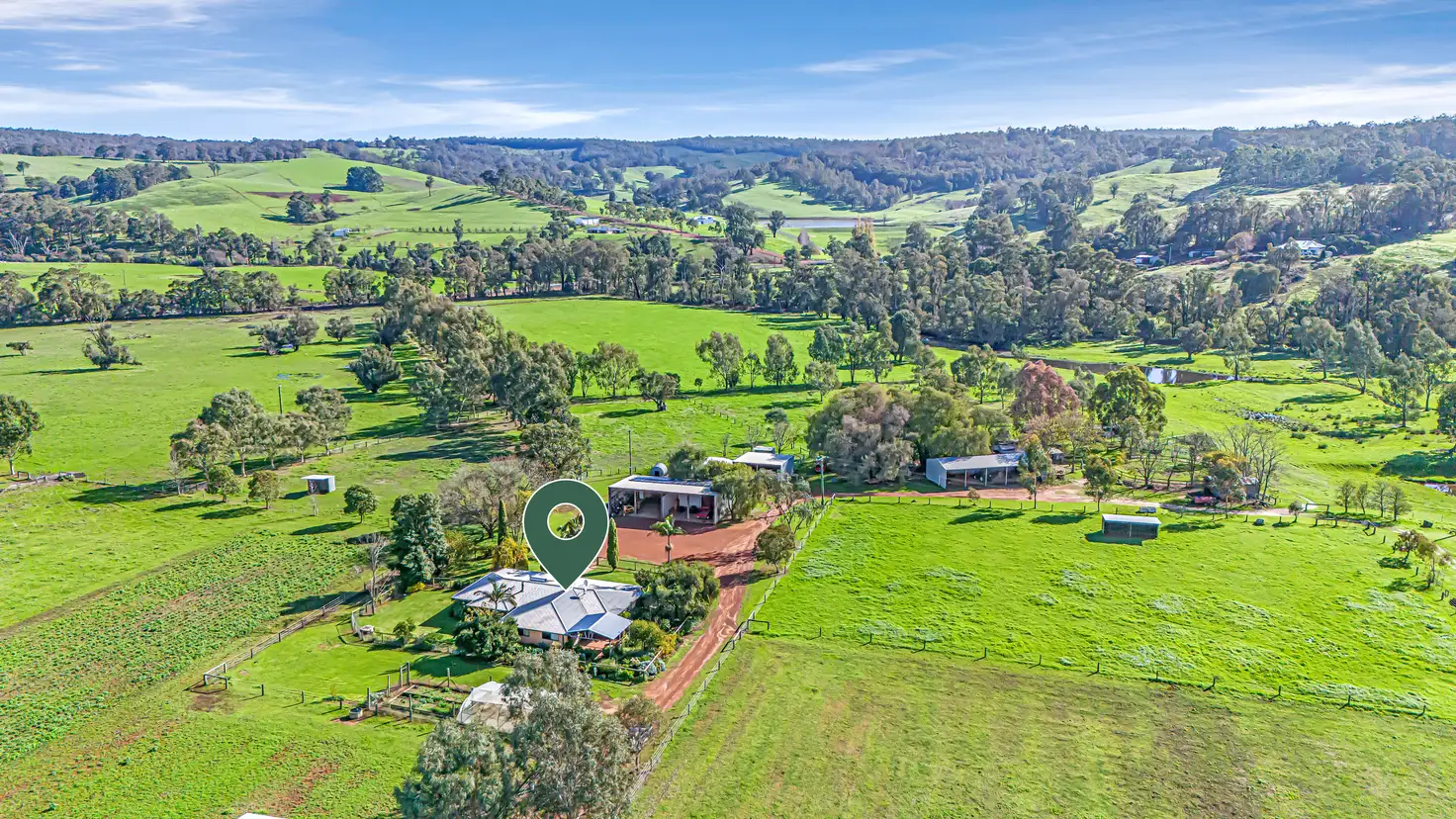 Main view of Homely rural property listing, 975 Donnybrook-Boyup Brook Road (Queenwood), Donnybrook WA 6239