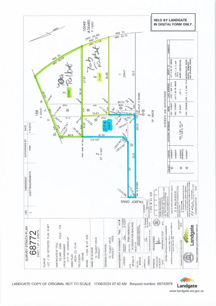 Seventh view of Homely land listing, 70A Talbot Drive, Kingsley WA 6026