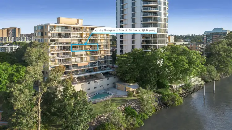 Second view of Homely unit listing, 17/164 Macquarie Street, St Lucia QLD 4067