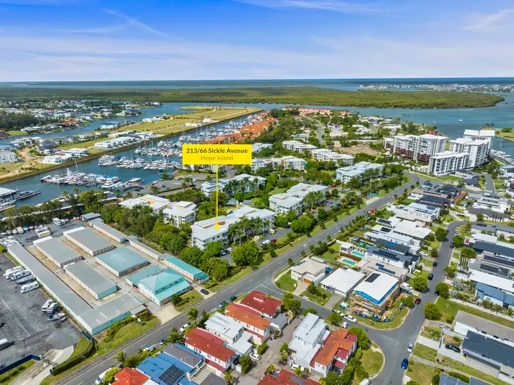 Fifth view of Homely apartment listing, 213/66 Sickle Avenue, Hope Island QLD 4212