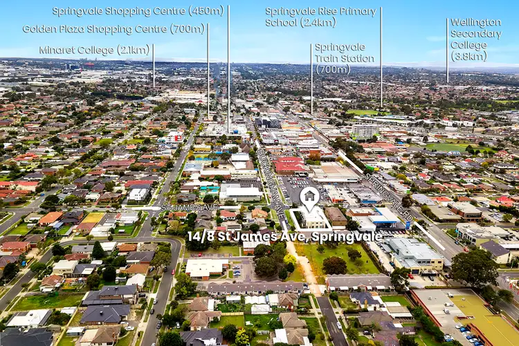 Sixth view of Homely apartment listing, 14/8 St James Avenue, Springvale VIC 3171