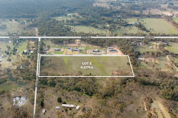 Main view of Homely land listing, Lot 5/61 Bennetts Road, Longlea VIC 3551