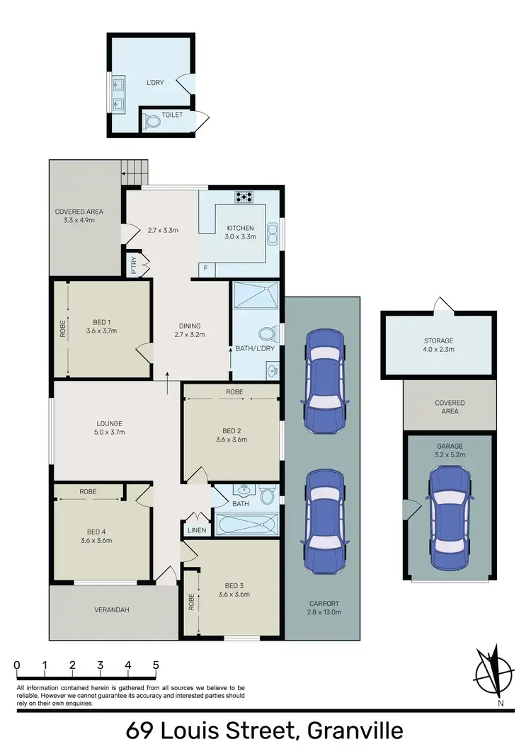 Seventh view of Homely house listing, 69 Louis St, Granville NSW 2142