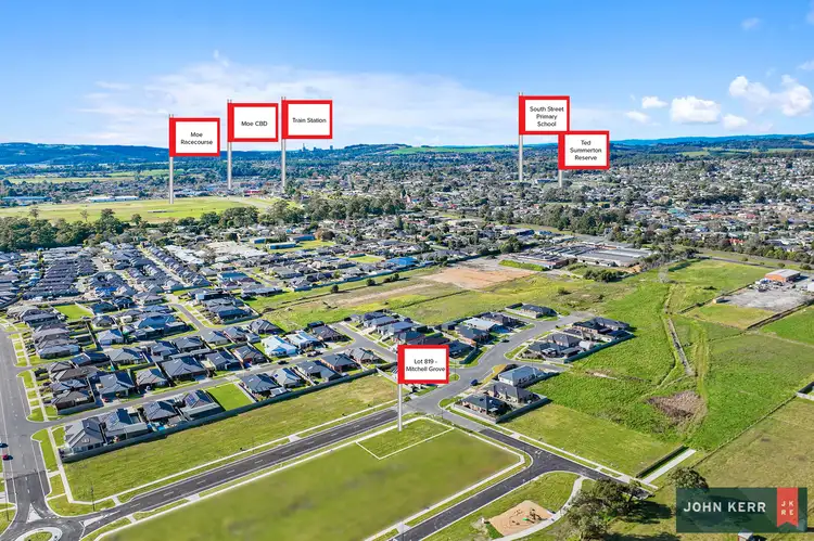 Main view of Homely land listing, 2 (Lot 819) Wellington Street, Moe VIC 3825