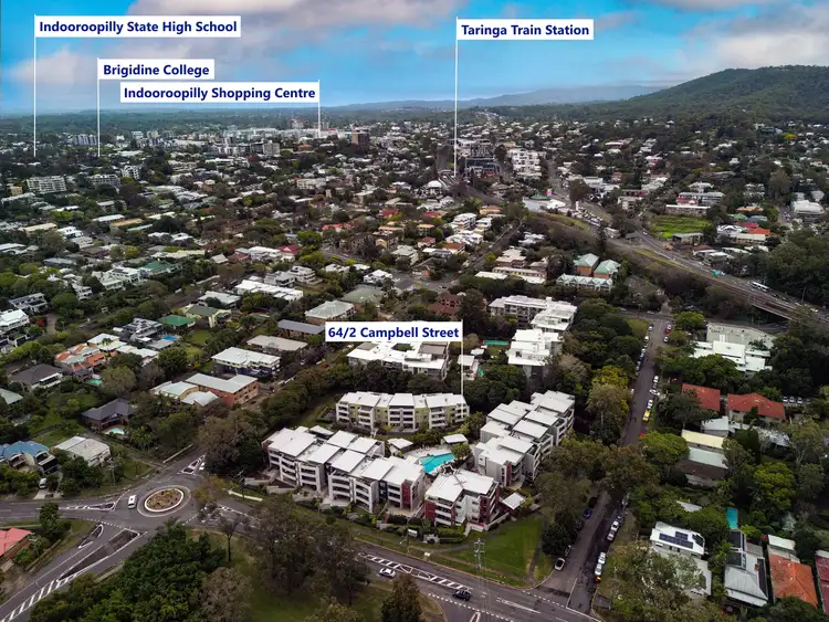 Third view of Homely apartment listing, 64/2 Campbell Street, Toowong QLD 4066