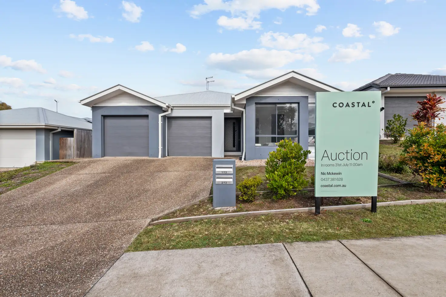 Main view of Homely house listing, 1 & 2/13 Gem Circuit, Park Ridge QLD 4125