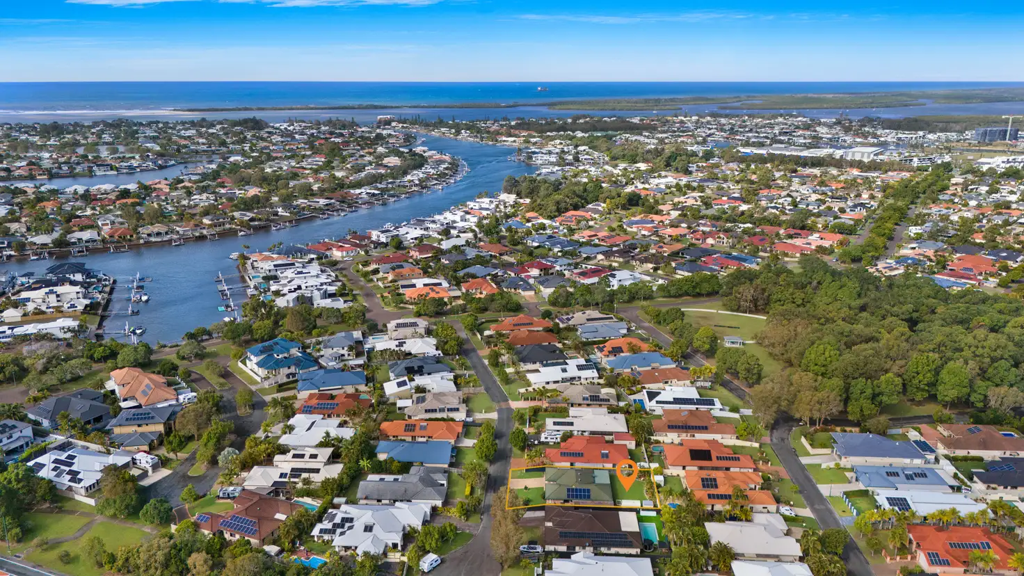 Main view of Homely house listing, 8 Gillingham Pl, Pelican Waters QLD 4551