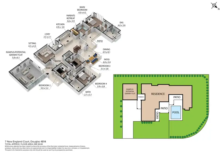 Seventh view of Homely house listing, 7 New England Court, Douglas QLD 4814