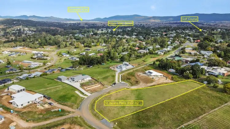 Third view of Homely land listing, 12 Jacana Place, Winya QLD 4515