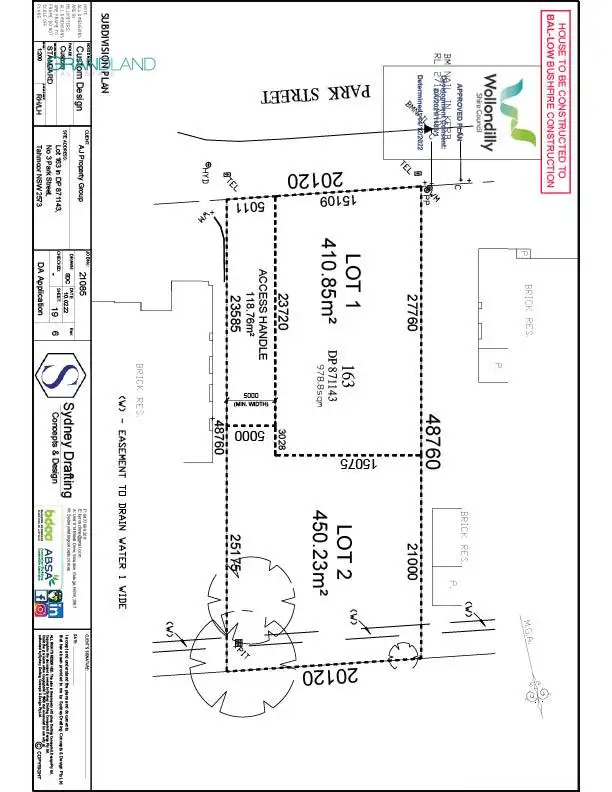Fourth view of Homely land listing, 3. Park Street, Tahmoor NSW 2573