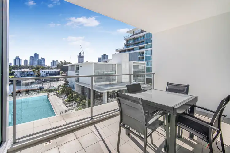 Second view of Homely apartment listing, 2214/33 T E Peters Drive, Broadbeach Waters QLD 4218