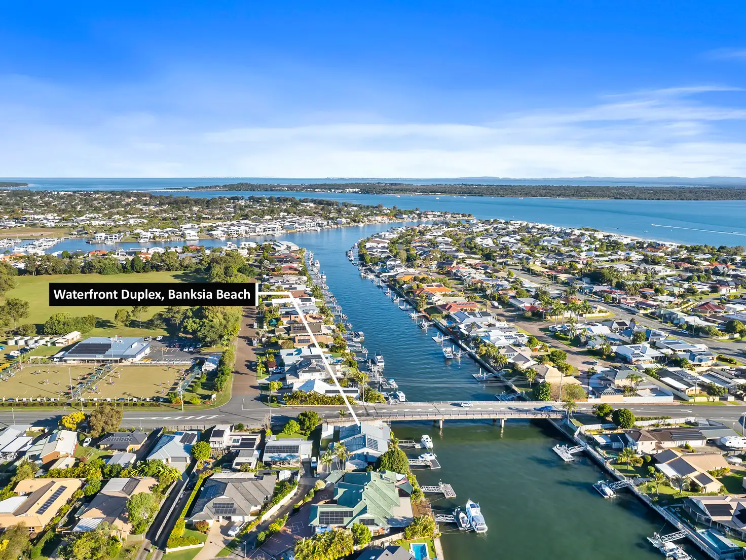 Main view of Homely semi-detached listing, 2/16 Cutter Court, Banksia Beach QLD 4507