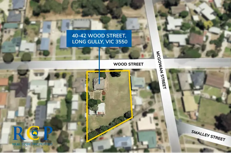 Main view of Homely land listing, 40-42 Wood Street, Long Gully VIC 3550