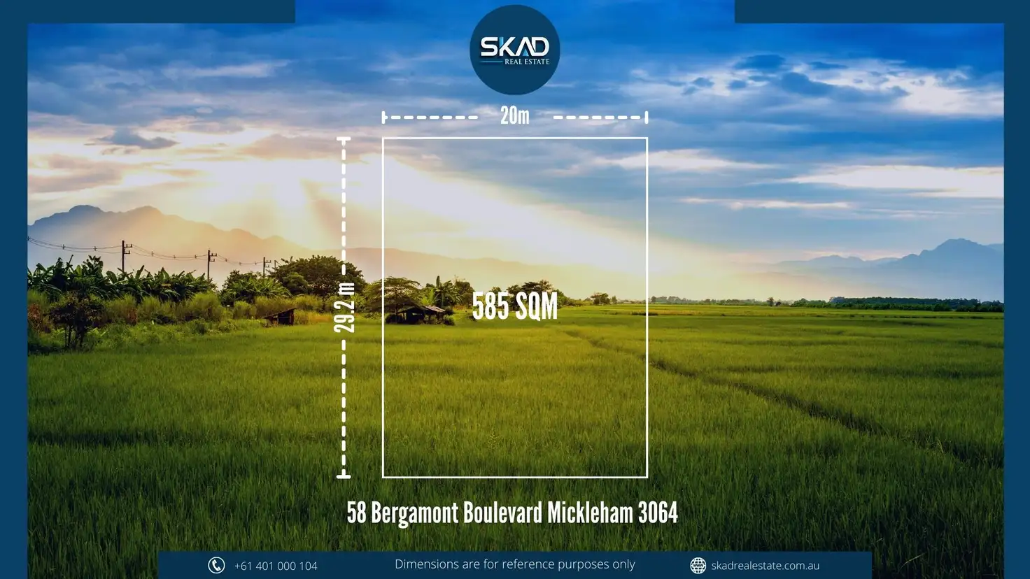 Main view of Homely land listing, 58 Bergamont Boulevard, Mickleham VIC 3064