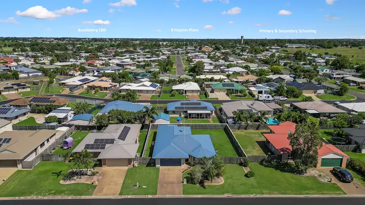 Main view of Homely house listing, 8 Hopton Place, Bundaberg North QLD 4670
