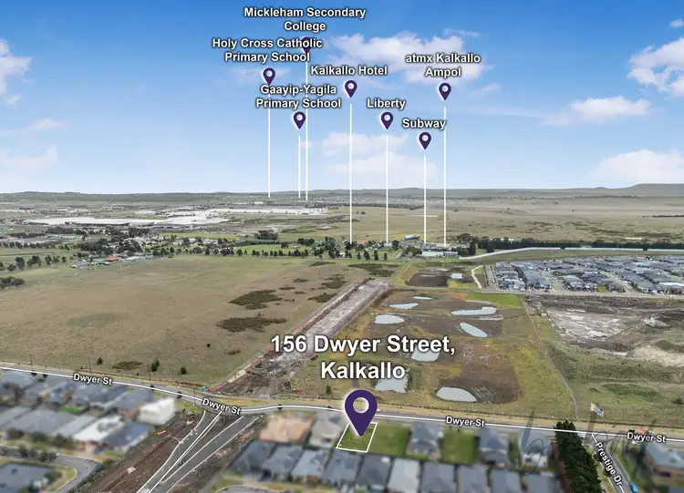 Second view of Homely land listing, 156 Dwyer Street, Kalkallo VIC 3064