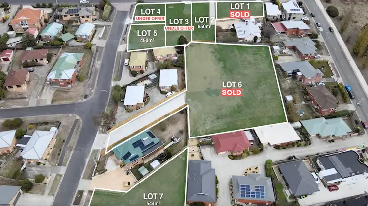 Main view of Homely land listing, 3A Aquila Street, Glenorchy TAS 7010