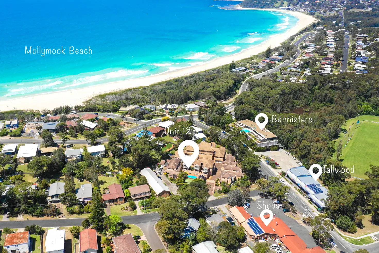 Main view of Homely apartment listing, 12/46 Jones Avenue, Mollymook Beach NSW 2539