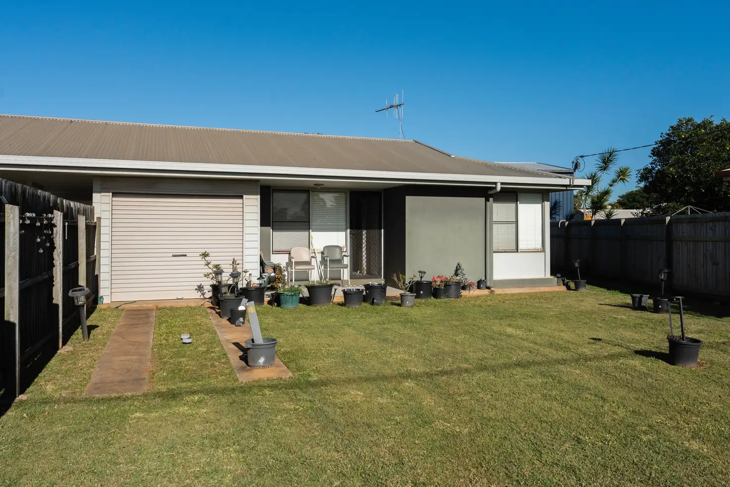 Main view of Homely semi-detached listing, 1 & 2/3 Mezger Street, Kalkie QLD 4670