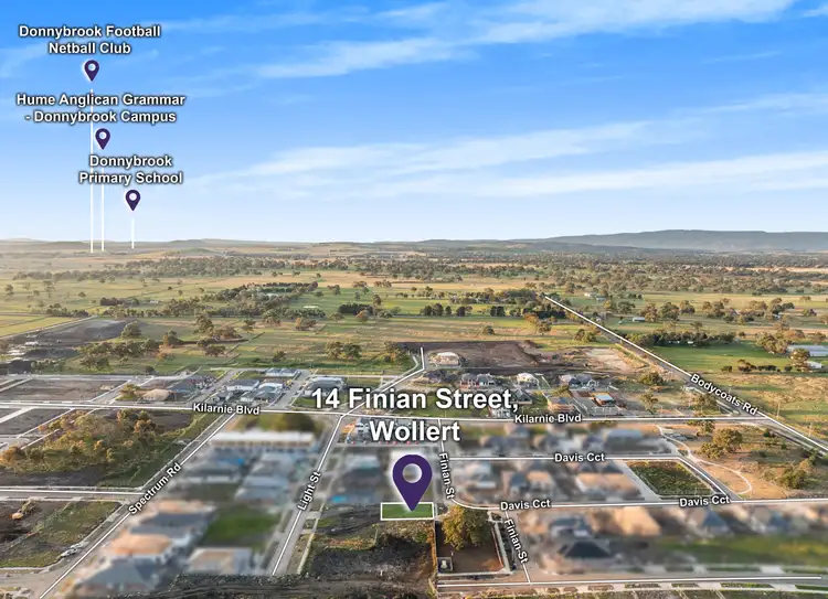 Third view of Homely land listing, 14 Finian Street, Wollert VIC 3750