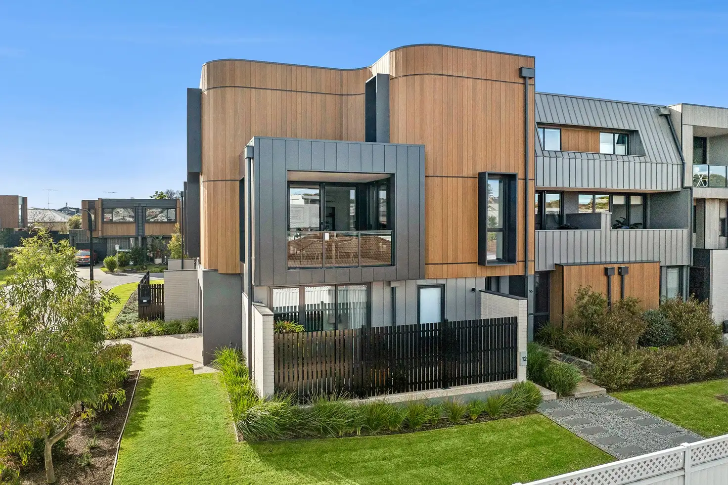 Main view of Homely townhouse listing, 12 Bowlers Avenue, Geelong West VIC 3218