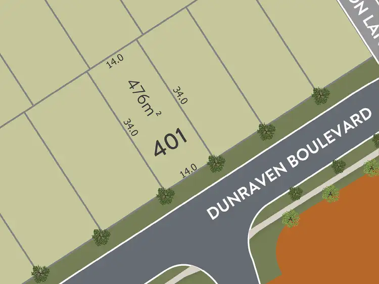 Main view of Homely land listing, Lot 401 Dunraven Boulevard, Bohle Plains QLD 4817
