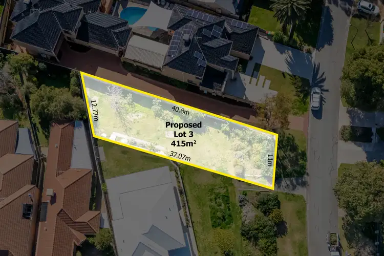 Main view of Homely land listing, LOT 3, 7 Dandenong Road, Attadale WA 6156