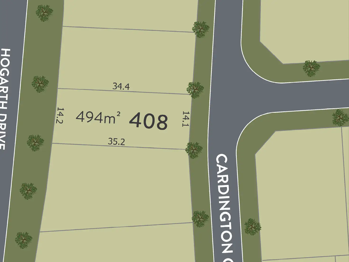 Main view of Homely land listing, Lot 408 Cardington Crescent, Bohle Plains QLD 4817