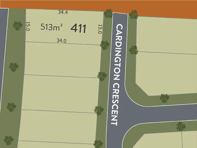 Main view of Homely land listing, Lot 411 Cardington Crescent, Bohle Plains QLD 4817