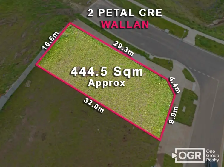 Main view of Homely land listing, 2 Petal Crescent, Wallan VIC 3756