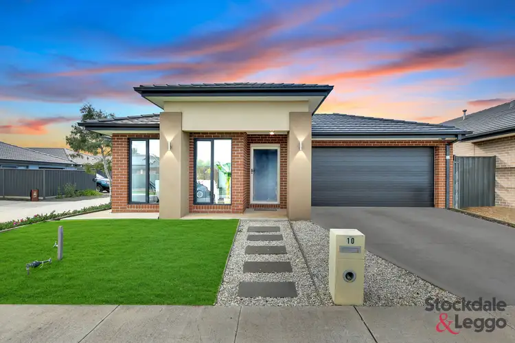 Main view of Homely house listing, 10 Oakham Drive, Harkness VIC 3337