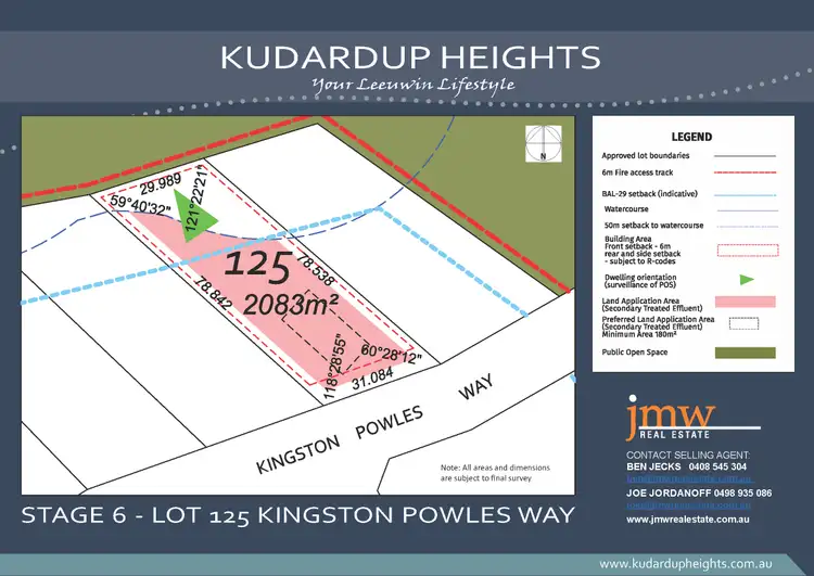 Second view of Homely land listing, LOT 125 Kudardup Heights, Kudardup WA 6290