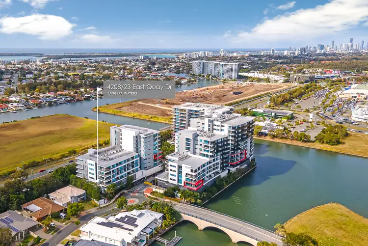 Main view of Homely apartment listing, 4208/25 East Quay Drive, Biggera Waters QLD 4216