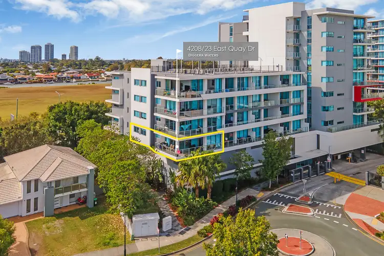 Second view of Homely apartment listing, 4208/25 East Quay Drive, Biggera Waters QLD 4216