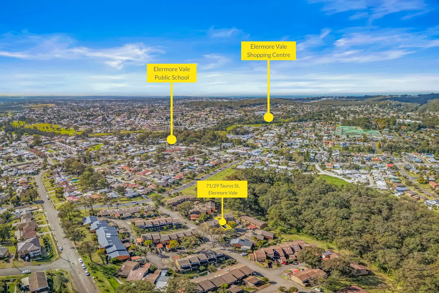 Main view of Homely unit listing, 71/29 Taurus Street, Elermore Vale NSW 2287