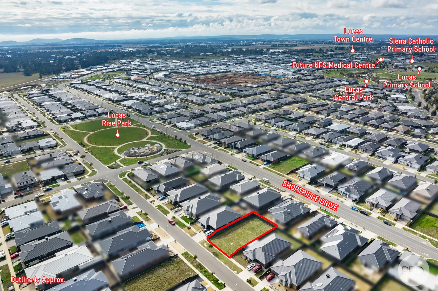 Main view of Homely land listing, 55 Crowther Drive, Lucas VIC 3350