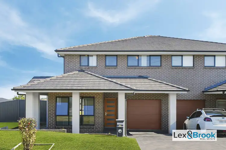 Main view of Homely semi-detached listing, 42B Cumberland St, Gregory Hills NSW 2557