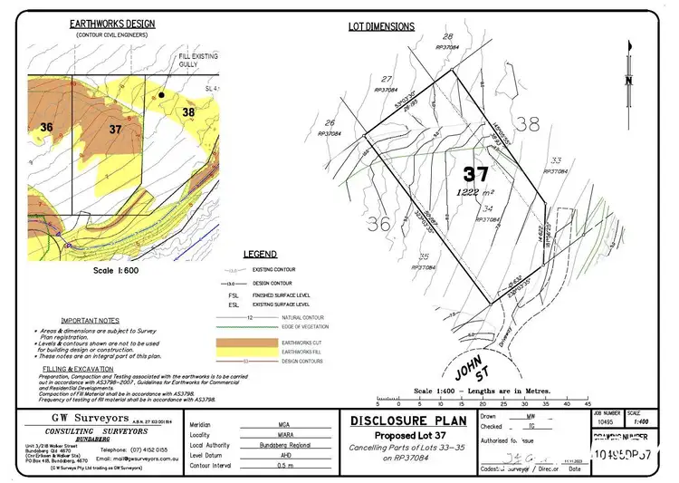 Fourth view of Homely land listing, Proposed Lot 37 John Street, Miara QLD 4673