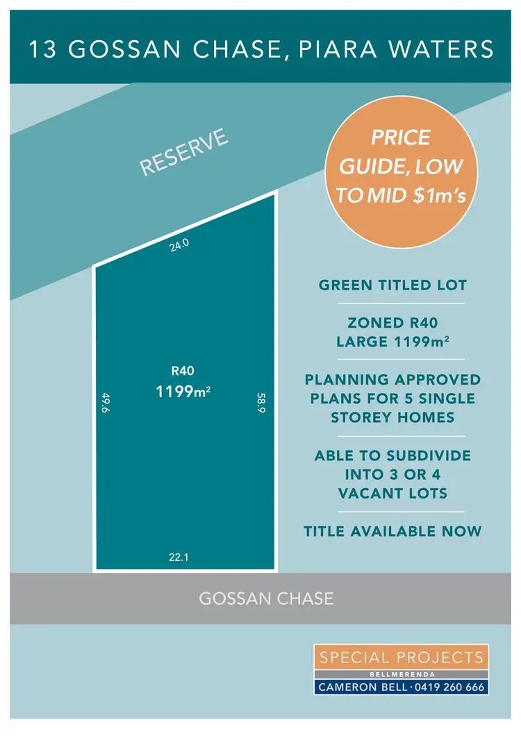 13 (Lot 74) Gossan Chase