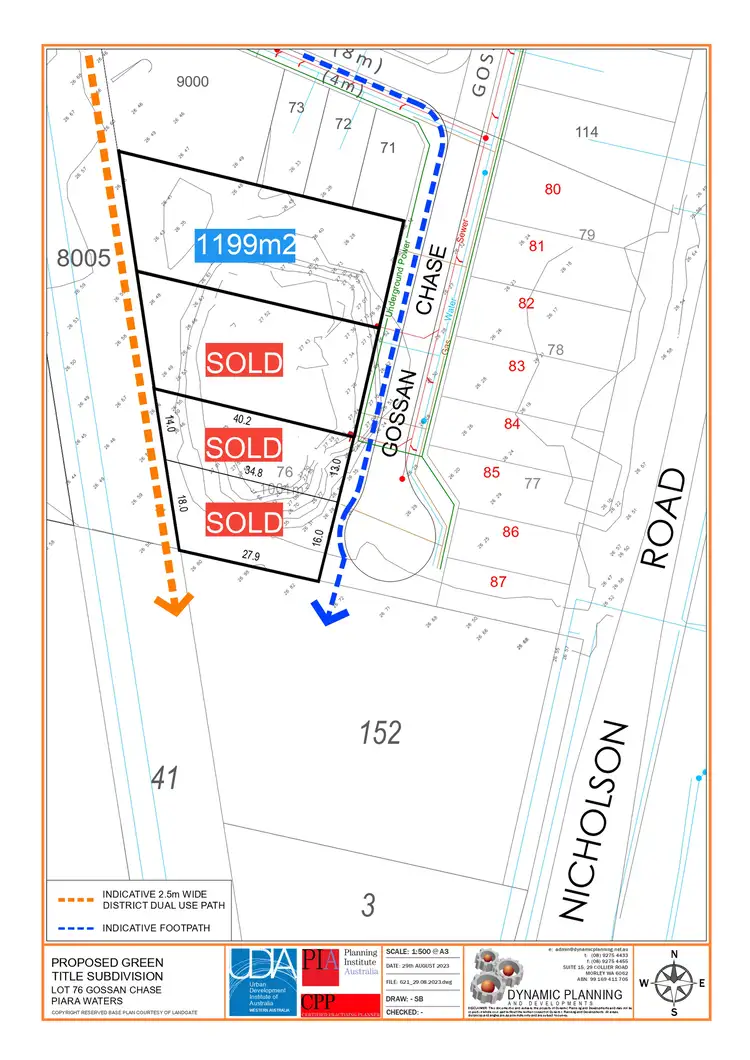Third view of Homely land listing, 13 (Lot 74) Gossan Chase, Piara Waters WA 6112