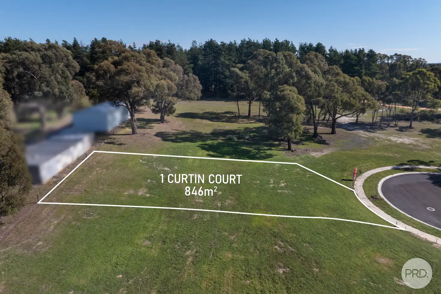 Main view of Homely land listing, 1 Curtin Court, Creswick VIC 3363