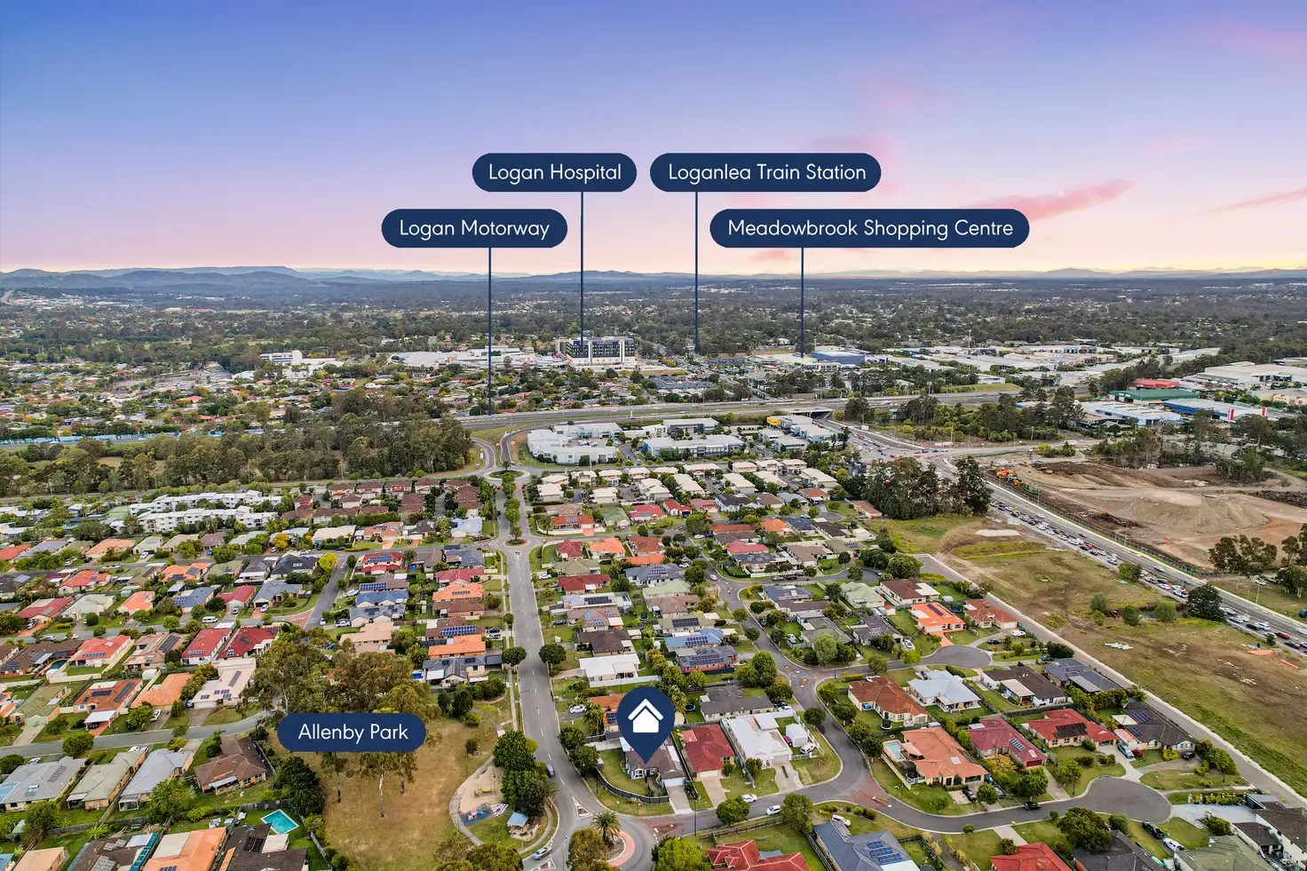 Main view of Homely house listing, 30 Meadowbrook Drive, Meadowbrook QLD 4131