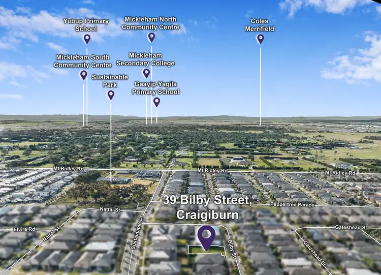 Third view of Homely land listing, 39 Bilby Street, Craigieburn VIC 3064