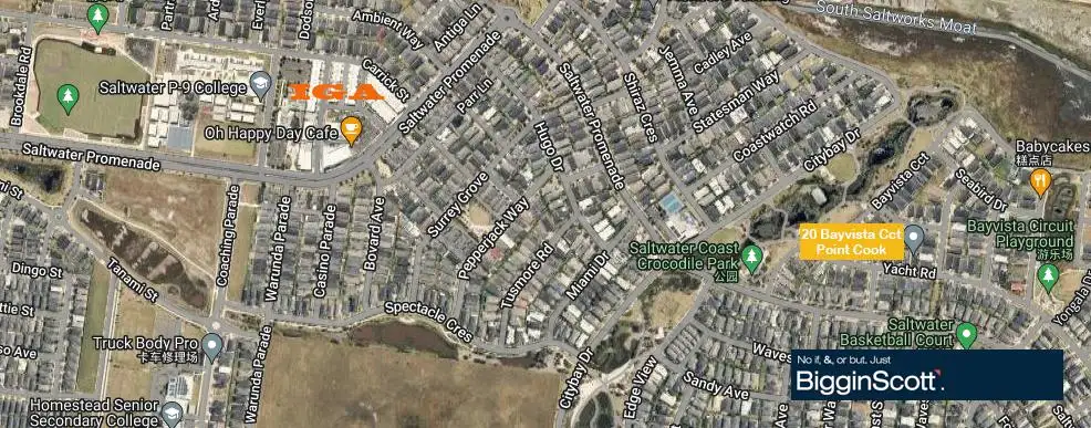 Main view of Homely land listing, 20 Bayvista Circuit, Point Cook VIC 3030